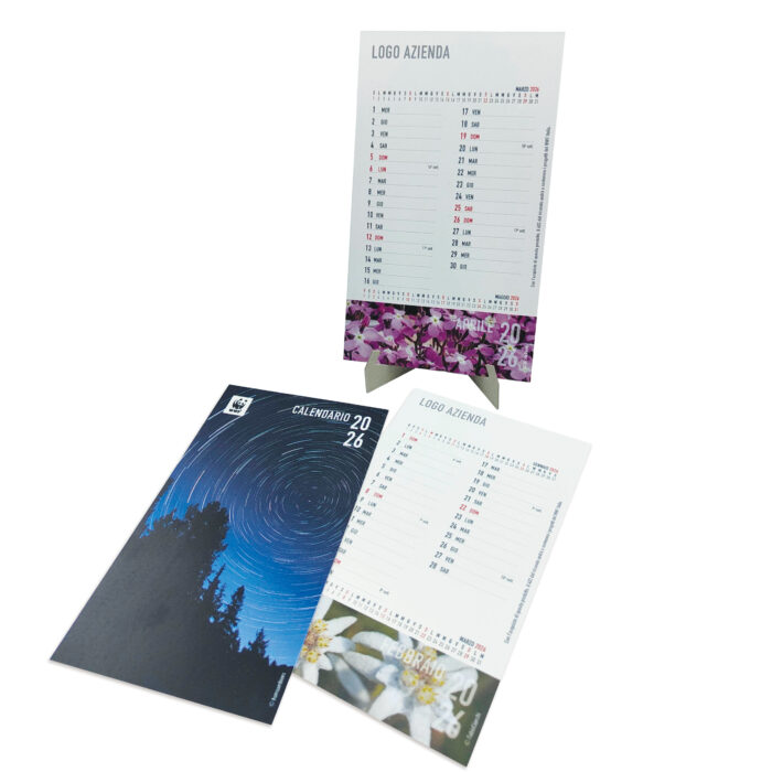 Calendario da tavolo personalizzabile